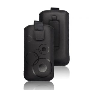 Nasúvacie puzdro Forcell Deko – Sony Xperia Z1/Z2/Z3/Z5 čierne