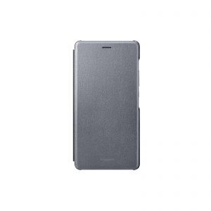 Huawei Flip Cover puzdro pre P9 Lite tmavo-šedé