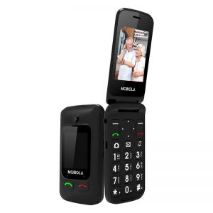 MOBIOLA MB610 SENIOR ČIERNA