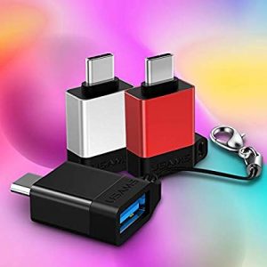 Redukcia USAMS SJ186 OTG USB – Type C strieborná