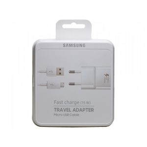 Sieťová nabíjačka Samsung micro USB EP-TA20EWE biela