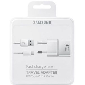 Sieťová nabíjačka Samsung Type C EP-TA20EWE + EP-DG950CWE biela