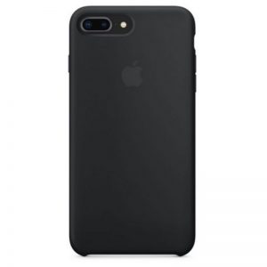 Puzdro Apple iPhone 8 Plus Silicone Case – Black