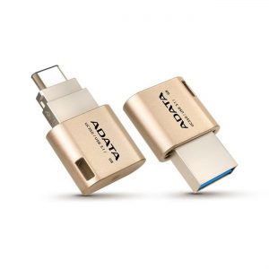 USB A-DATA OTG - Type-C Flash Drive 32GB zlatý