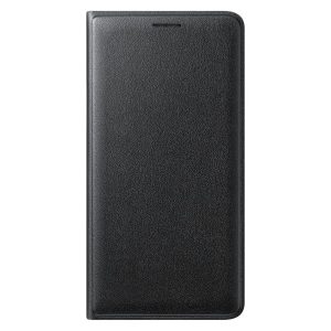 Knižkové puzdro Samsung EF-WJ320PBE Galaxy J3 2016 Flip Cover čierne