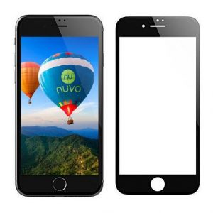 NUVO ochranné tvrdené sklo pre Apple iPhone 7/8 Plus čierne #00002526