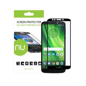 NUVO ochranné tvrdené sklo pre Motorola Moto G6 PLAY čierne #00001686
