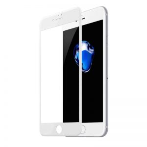 Smart Glass 5D ochranné tvrdené sklo - iPhone 7/8 Plus biele #00001469