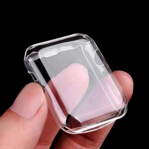 KINGMAS puzdro 360 Slim Apple Watch Series 2/3 38mm transparentné CA00051E