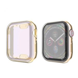KINGMAS puzdro 360 Slim Apple Watch Series 2/3 38mm zlatý rám CA00052E