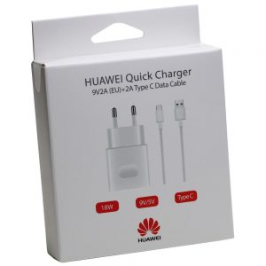 Sieťová nabíjačka originál HUAWEI AP32 s Type C káblom biela