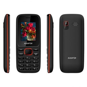 Aligator D200 Dual SIM čierno-červený