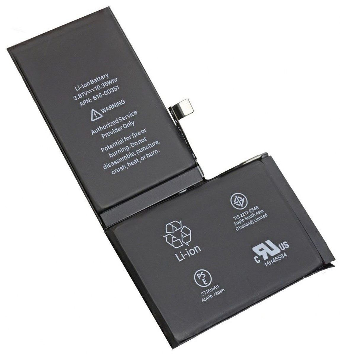 Batéria Apple iPhone X 2716 mAh APN 616-00346 (bulk)