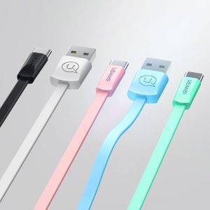 Dátový kábel USAMS SJ200 Type C 1,2m biely