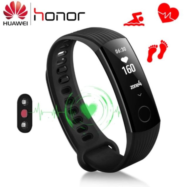 Honor Band 3 Classic Carbon Smart hodinky čierne