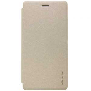 Knižkové puzdro NILLKIN Sparkle Folio - Huawei P20 Lite zlaté