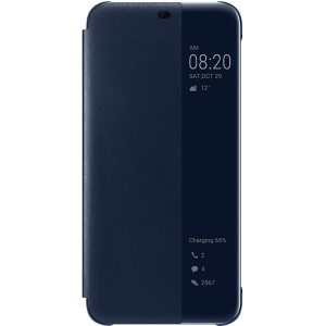 Knižkové puzdro ORIGINÁL Huawei P20 Lite Smart View Flip Cover modré