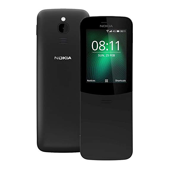 NOKIA 8110 4G SINGLE SIM ČIERNA
