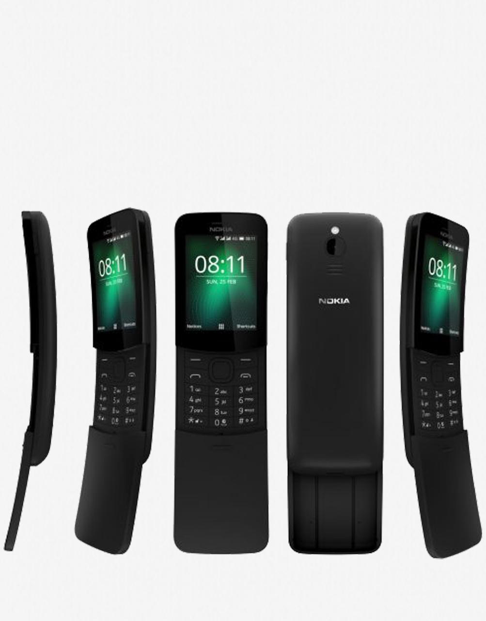 NOKIA 8110 4G SINGLE SIM ČIERNA – Obrázok 2