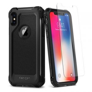 Puzdro SPIGEN Pro Guard 360 Full Coverage iPhone X/XS čierne