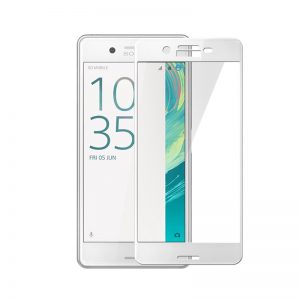 KINGMAS ochranné tvrdené sklo 3D Curved - Sony Xperia XA1 biele GA00022E