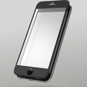 STURDO 4D Fullcover ochranné tvrdené sklo iPhone 6/6S čierne #00001375