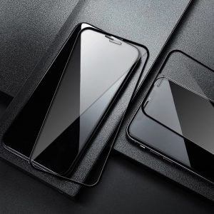 KINGMAS ochranné tvrdené sklo Real Glass 5D pre Apple iPhone X/XS/11 Pro čierne GA00009E