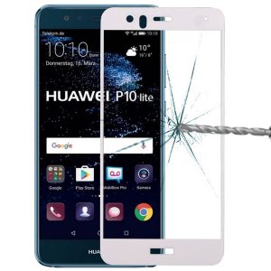 KINGMAS ochranné tvrdené sklo 3D Fullcover - Huawei P10 LITE biele GA00036E