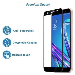 KINGMAS ochranné tvrdené sklo 9D Full Glue - ASUS ZENFONE MAX M1 ZB555KL čierne GA00048E
