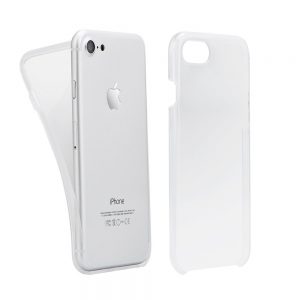 Puzdro Forcell 360 Full Cover PC + TPU – Huawei P20 LITE transparentné