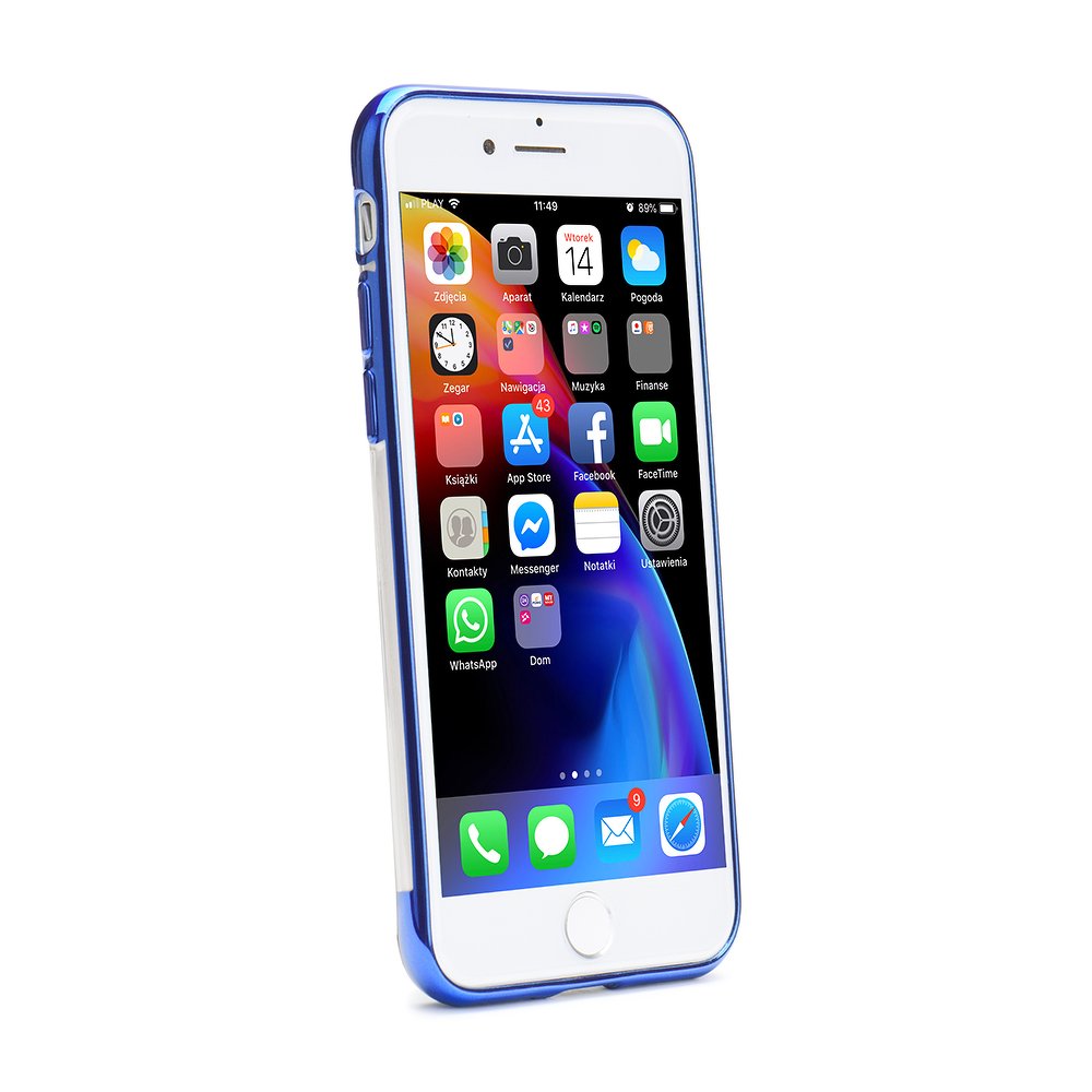 Puzdro Forcell NEW ELECTRO Huawei P30 Lite modré – Obrázok 2
