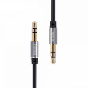 Audio kábel REMAX (L200) AUX 3,5mm – 3,5mm Jack 2m čierny