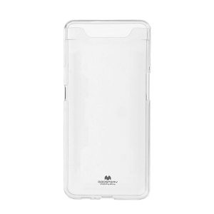 Puzdro Mercury Jelly Samsung Galaxy A80 transparentné