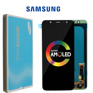 Samsung Galaxy A6 2018 (A600) – Originál LCD displej a dotyková plocha čierny (Service Pack)