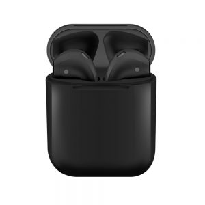 Slúchadlá Bluetooth i12 TWS Power Bank čierne