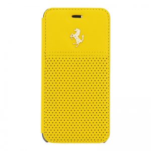 Knižkové puzdro Ferrari GTB iPhone 6/6S žlté