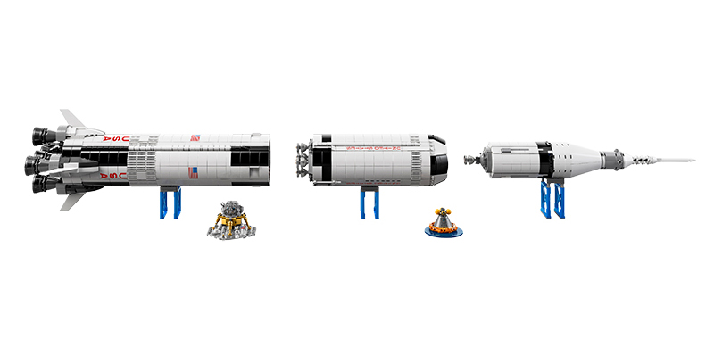 LEGO Ideas 21309 NASA Apollo Saturn V – Obrázok 2