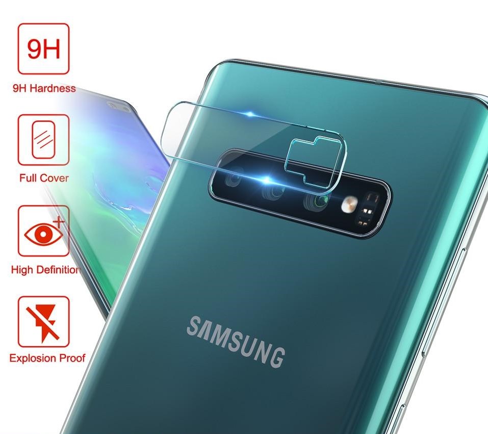 KINGMAS ochranné tvrdené sklo fotoaparátu pre Samsung Galaxy S10/S10 Plus GA00065E