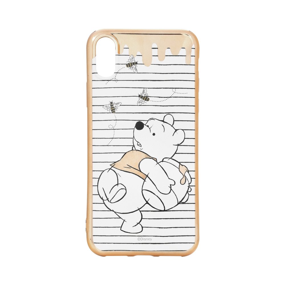Puzdro Disney Macko Pú 010 Samsung Galaxy A6 2018 zlaté