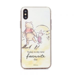 Puzdro Disney Macko Pú 012 Samsung Galaxy A6 2018 biele