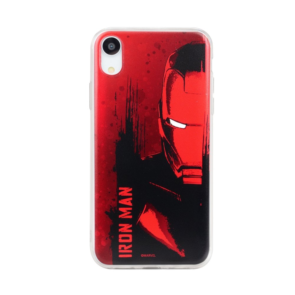 Puzdro Marvel Iron Man 004 Samsung Galaxy A6 2018 červené