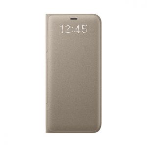 Knižkové puzdro Samsung EF-NG955PFE LED View Cover Galaxy S8 Plus zlaté