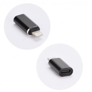 Redukcia Forcell Type C - Lightning iPhone čierna