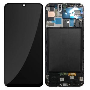 Samsung Galaxy A50 (A505F) – Originál LCD displej a dotyková plocha s rámom čierny (Service Pack)