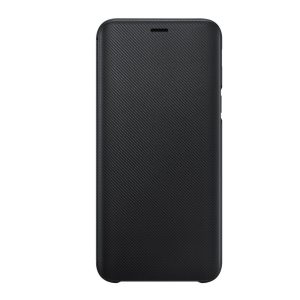 Knižkové puzdro Samsung EF-WJ600CBE Galaxy J6 2018 Wallet Cover čierne
