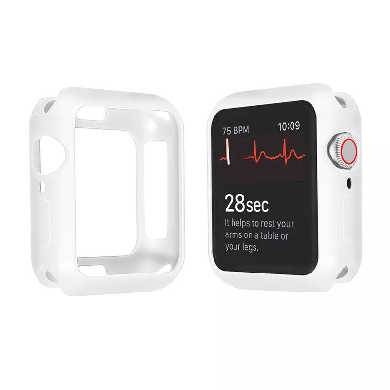 ProBefit Silicone Slim puzdro Apple Watch Series 4/5/6/SE 40mm biele CA00091E