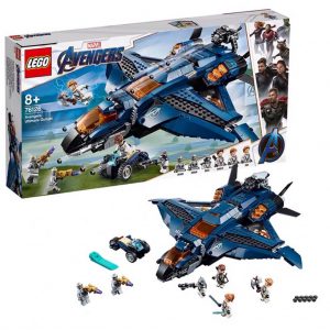 LEGO Marvel 76126 Úžasný tryskáč Avengerov Quinjet