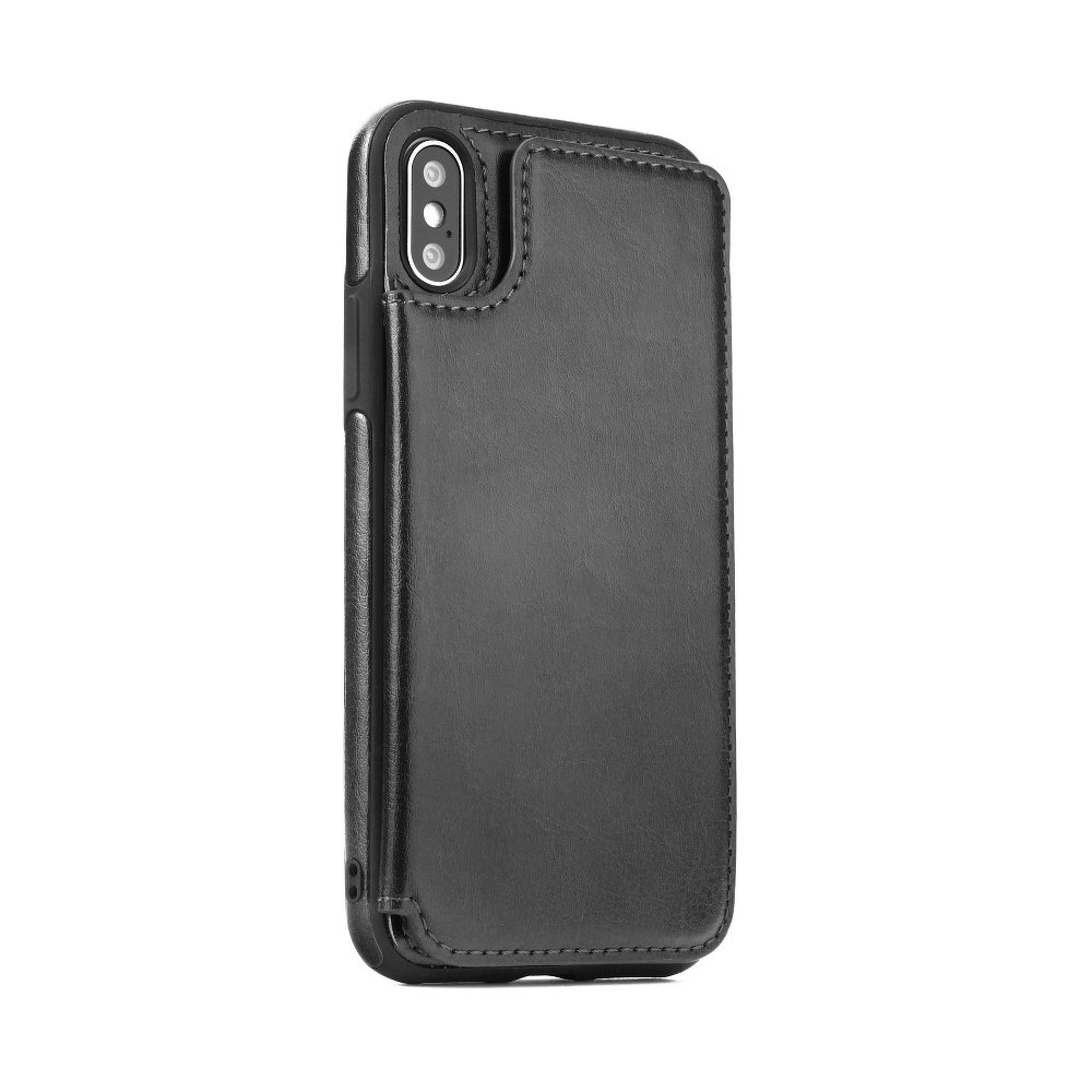Puzdro Forcell Wallet Case - iPhone XS Max čierne – Obrázok 2