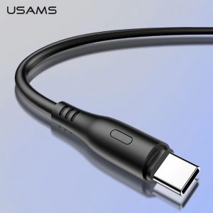 Dátový kábel USAMS SJ267 Type C s podporou Fast Charge 1m čierny