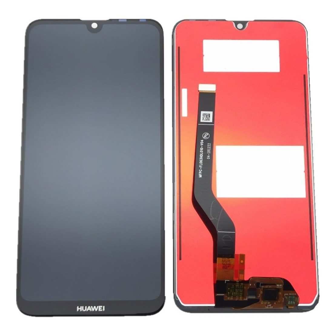 Huawei Y7 2019/Y7 Prime 2019 (DUB-LX1/DUB-LX3) – LCD displej a dotyková plocha OEM čierny